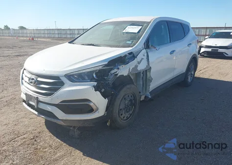 2017 Hyundai Santa Fe Sport 2.4L from USA, damaged, VIN 5XYZT3LB4HG418337